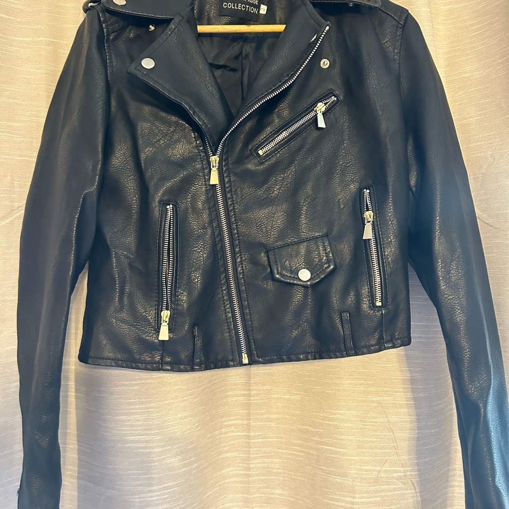 Collection B Black Leather Jacket
